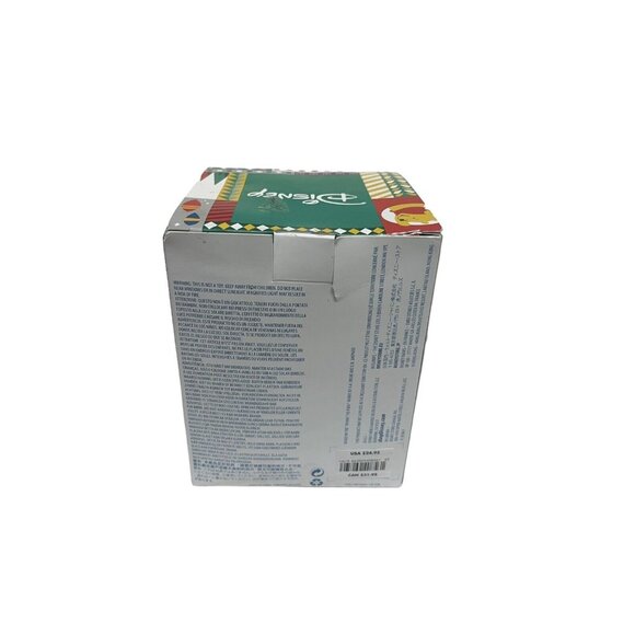 Disney Mickey and Minnie Mouse Christmas Snow Globe 2018 Holding Present W Box - Picture 5 of 13